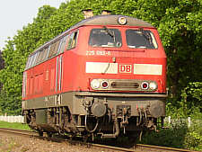 Baureihe 225 auf der Angertalbahn